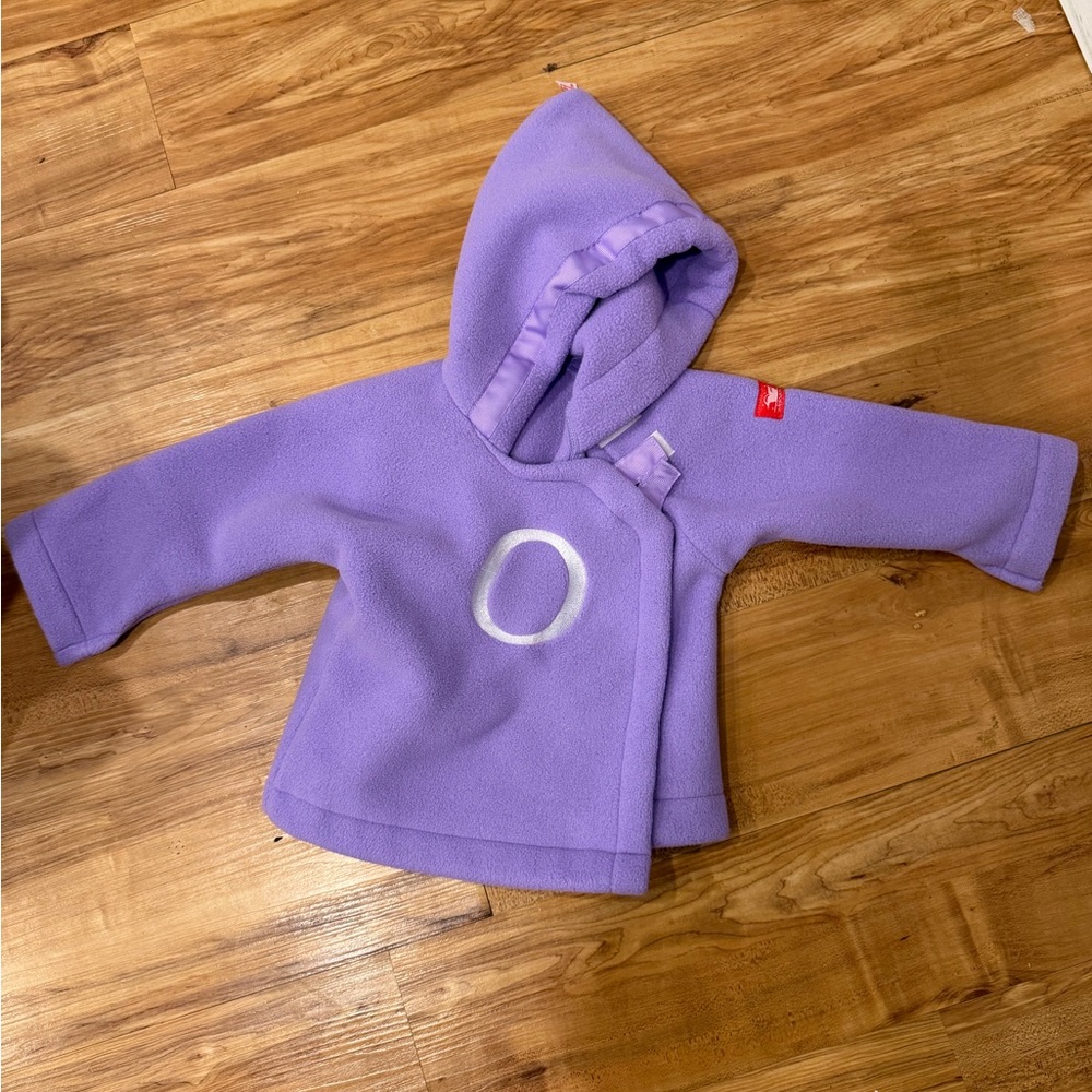 Purple Kids Hooded Jacket